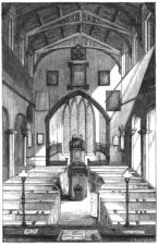 A picture in Bigsby shows the interior before 1854.